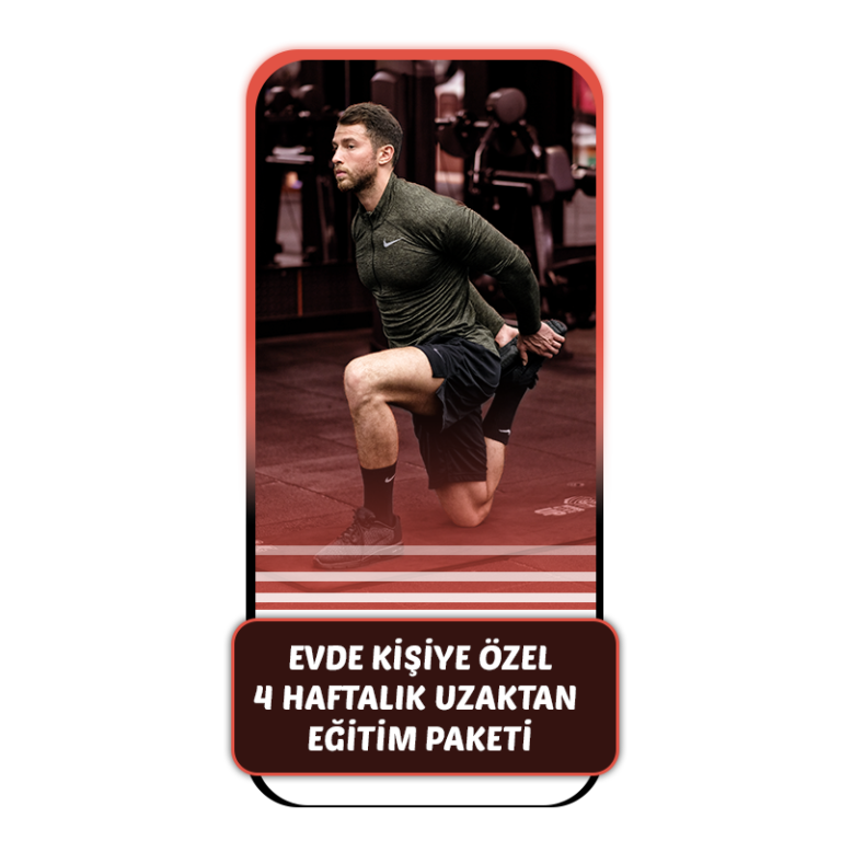 Evde Kişiye Özel 4 Haftalık Uzaktan Eğitim Antrenman Programı